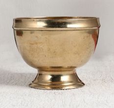 Shiny Golden Premium Brass Kumkum Bowl for Decoration