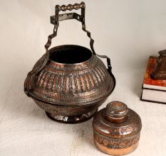 High-Quality Copper Box in Islamic Art for Decoration