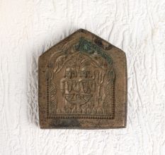 God Figure Vintage Bell Metal Jewelry Mold for Decor