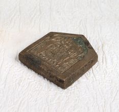 God Figure Vintage Bell Metal Jewelry Mold for Decor