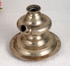 Indian Vintage Brass Hookah Base for Home Decor