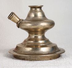 Indian Vintage Brass Hookah Base for Home Decor