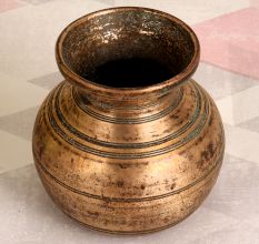 South Indian Finest Brass Holy Water Pot for Rituals