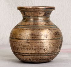 South Indian Finest Brass Holy Water Pot for Rituals