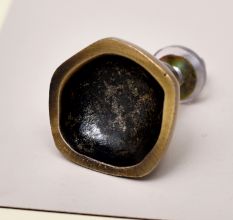 Pentagon Iron Kitchen Cabinet Knobs for Drawer