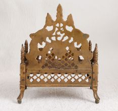 Handmade Finest Brass Lord Krishna Bed for Prayer Room