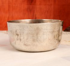 Handmade Brown Finish Food Bowl Made of Brass for Decor