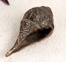 Himalayan Art Finest Brass Shell for Prayer and Decoration
