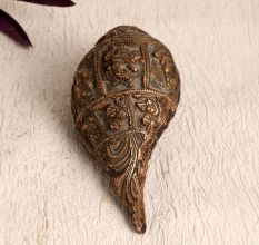 Himalayan Art Finest Brass Shell for Prayer and Decoration