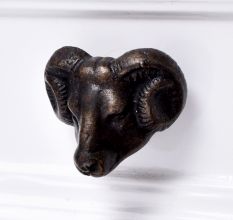 Antique Iron Sheep Shape Kids Drawer Knobs