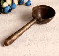 Handmade High-Quality Brass Holy Spoon for Collection