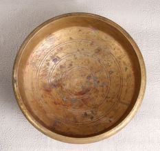 Indian Handmade Brown Urli Made of Finest Brass