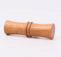 Natural Wooden T-Bar Cabinet Knobs for Drawer