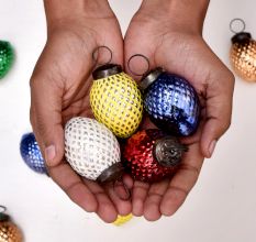 12 Pieces Multicolor Ornaments For Tree Decoration - Easter Decorative Bowl Filler