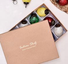 12 Pieces Multicolor Ornaments For Tree Decoration - Easter Decorative Bowl Filler