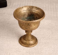 Sturdy Finest Brass Holy Kumkum Cup for Prayer Room