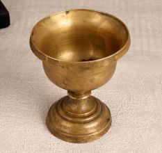 Handmade Finest Brass Holy Kumkum Cup for Decoration