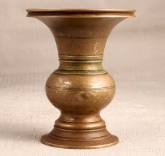 Handcrafted South Indian Brass Holy Pot for Flower Decor