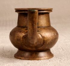 Handmade Finest Brass Water Pot with Spout in South Indian Art