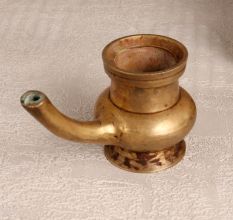 Small Finest Brass Water Pot with Spout for Home Decoration