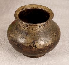 Handcrafted Brass Holy Water Pot for Vintage Collectors