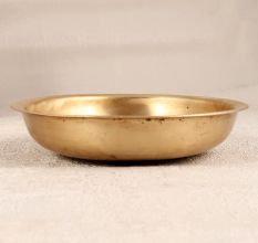Handmade Finest Bell Metal God Bath Bowl for Prayer Room
