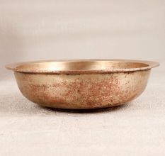 Vintage Handmade God Bath Bowl Made of Bell Metal