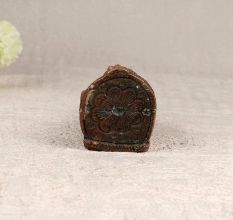 Handmade Copper Lord Ganesha Statue in Sleeping Position
