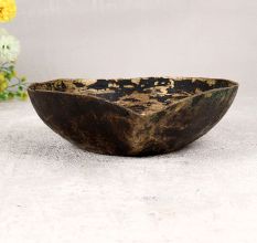 Handmade High-Quality Brass Oil Lamp in Vintage Finish