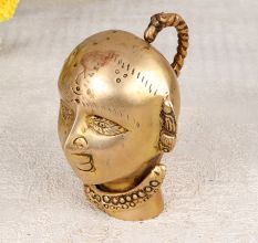 Premium Brass Gauri Head Statue for Prayer Room