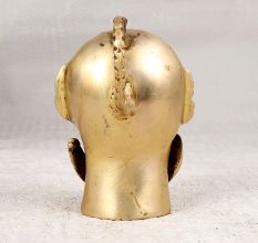 Premium Brass Gauri Head Statue for Prayer Room