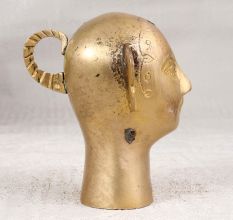 Handmade Finest Brass Gauri Head Statue for DÃ©cor