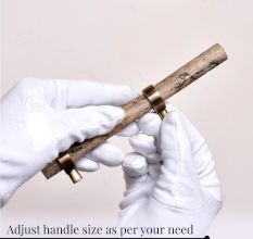 Adjustable Dresser Pulls Etched Wooden Cabinet Handles (7 Inch)
