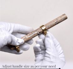 Etched Wooden Door Handles Adjustable Drawer  Pulls(5 Inch)