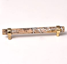 Etched Wooden Door Handles Adjustable Drawer  Pulls(5 Inch)