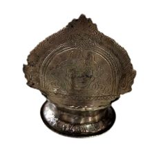Laxmi Narayan Brass Lamp (Ht-6.5 Inches)