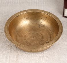 Sturdy Handmade Bowl Made of High-Quality Brass
