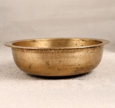 Sturdy Handmade Bowl Made of High-Quality Brass