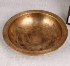 Elegant Brown Finest Brass Bowl for Home and Office Decor