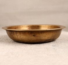 Elegant Brown Finest Brass Bowl for Home and Office Decor