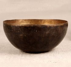 Handcrafted Islamic Art Copper Bowl from Peshawar for Decor
