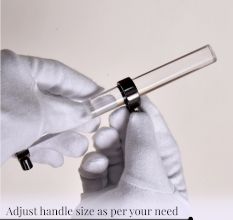 Adjustable Hardware Pulls Acrylic Door Handles (5 Inch)