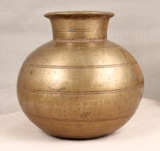Himalayan Art Finest Brass Holy Pot for Indoor Decoration