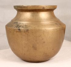 South Indian Finest Brass Holy Pot for Indoor Planter