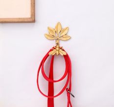 Golden Iron Bee Wall Hooks for Hanging