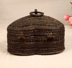 Heart-Shaped Finest Brass Jewelry Box for Decoration