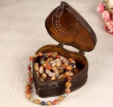 Beautiful High-Quality Brass Jewelry Box for Home Decor