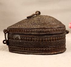 Beautiful High-Quality Brass Jewelry Box for Home Decor