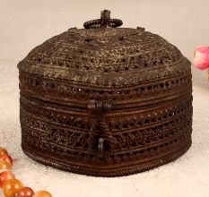 Dark Finish Handmade Jewelry Box Made of Finest Brass