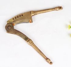Vintage Brown Finish Brass Iron Betel Nut Cutter Sarota
